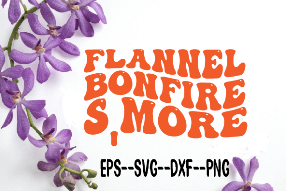 Flannel Bonfire: A Retro Wavy Design Review