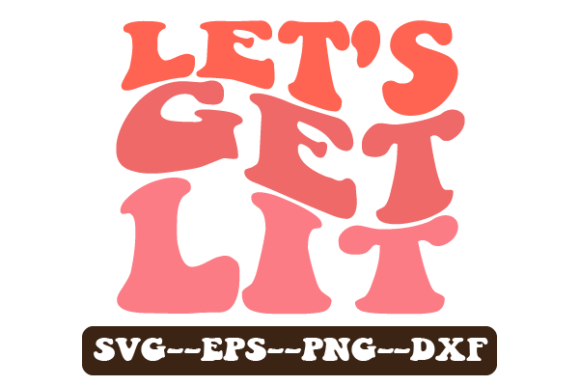 Review: Let s Get Lit Hanukkah Retro Wavy Svg for Embroidery