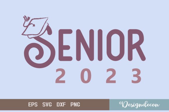 Review: Senior 2023 Graduation Hat SVG for Embroidery