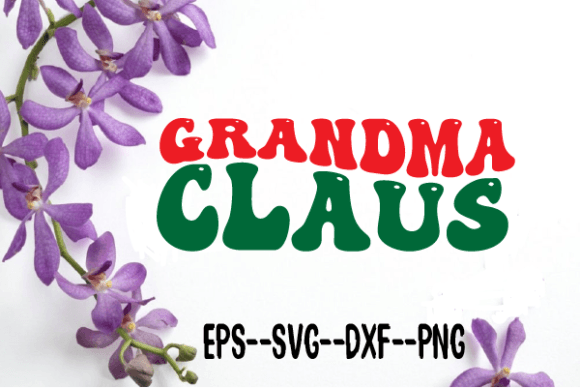 Reviewing Grandma Claus: A Retro Wavy SVG for Embroidery