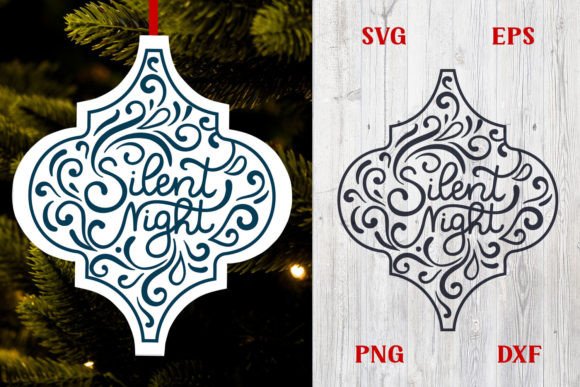 Reviewing Silent Night Christmas Arabesque SVG