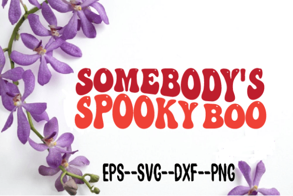 Reviewing Somebody’s Spooky Boo Wavy SVG for Stitching