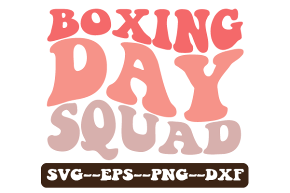 Reviewing the BOXING DAY SQUAD Retro Wavy Svg for Stitching