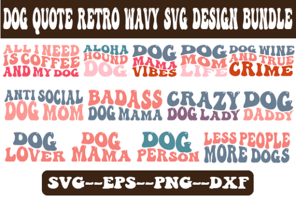 Reviewing the Dog Wavy SVG Sublimation Bundle