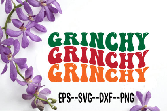 Reviewing the Grinchy Christmas Retro Wavy Svg