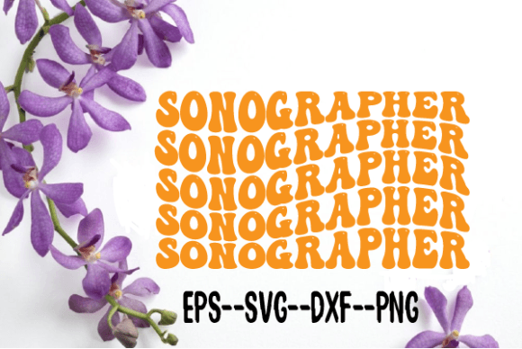 Sonographer. New Wavy Retro Svg: A Designer’s Review